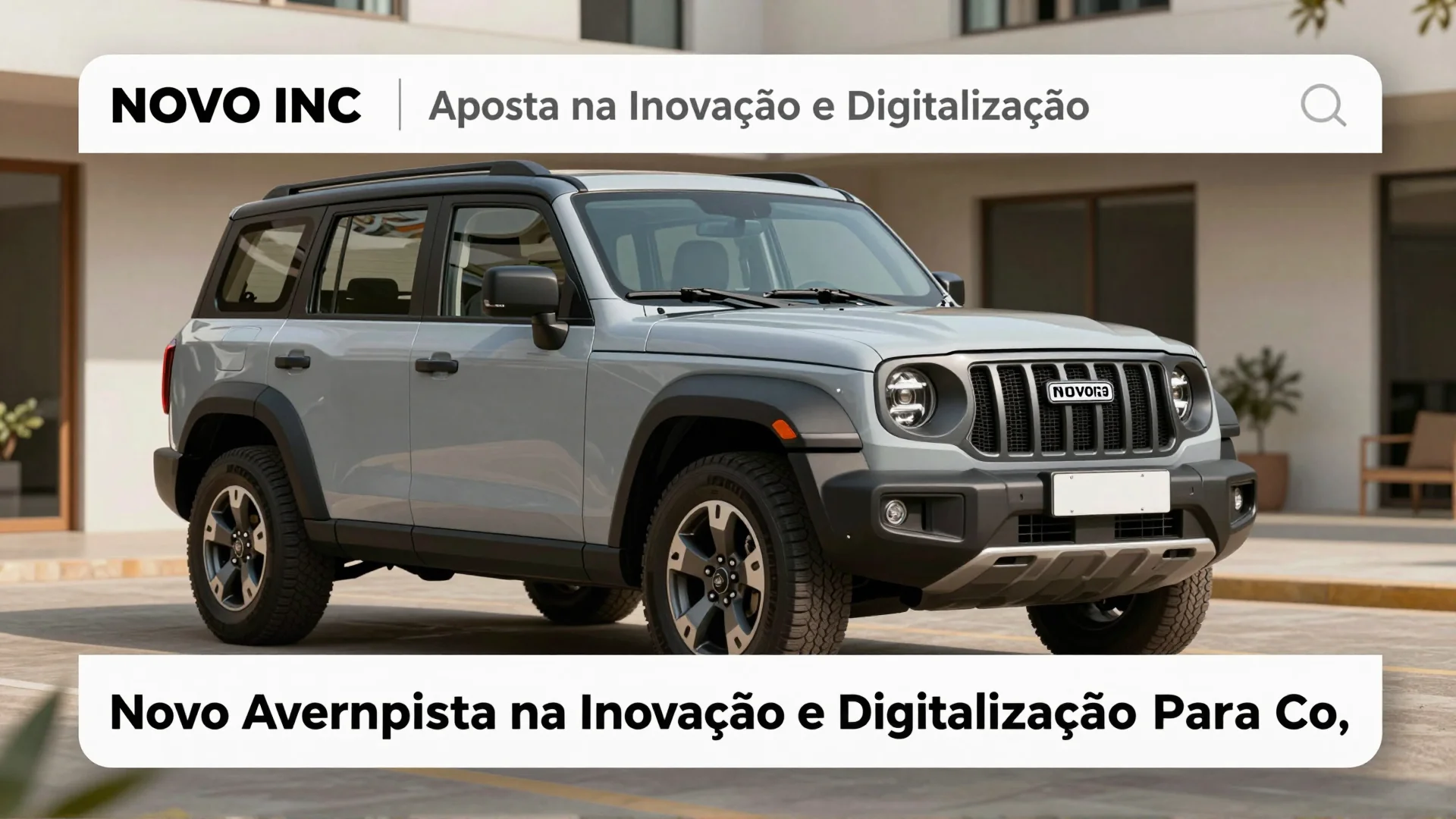 Novo Jeep Avenger Aposta na Inovação e Digitalização Para Conquistar o Brasil