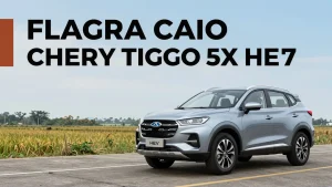 Flagra Caoa Chery Tiggo 5X HEV chega apenas em 2027 para brigar com Yaris Cross