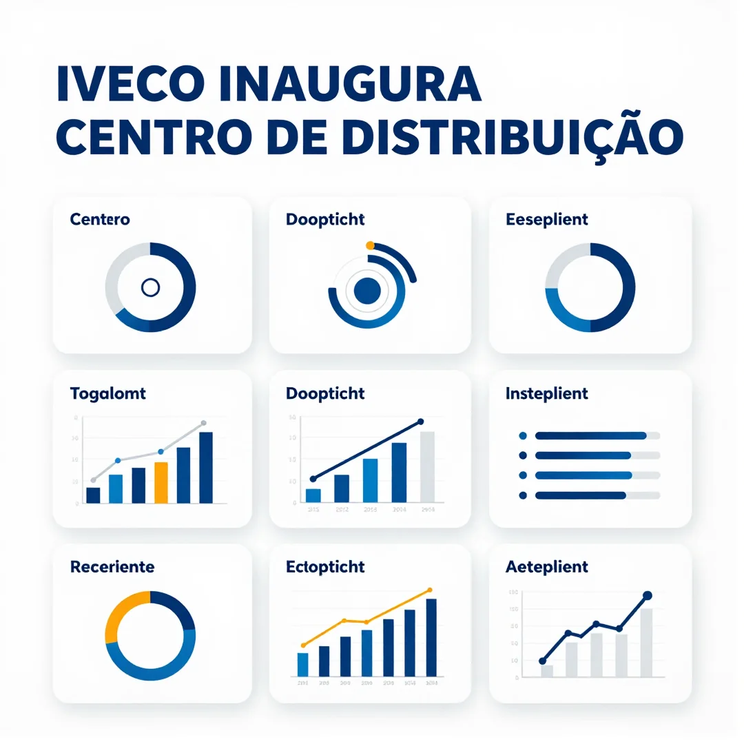 Infográfico - Iveco inaugura centro de distribuição: como a logística influencia a evolução dos veículos comerciais no Brasil