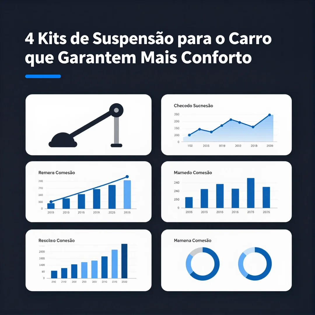 Infográfico - 4 Kits de Suspensão para o Carro que Garantem Mais Conforto e Segurança