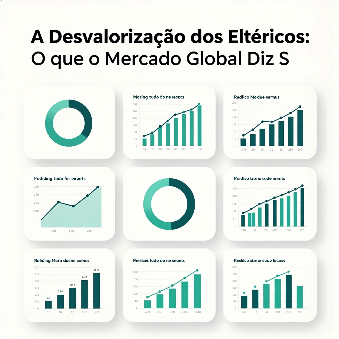 Infográfico - A Desvalorização dos Elétricos: O Que o Mercado Global Diz Sobre Seus Carros