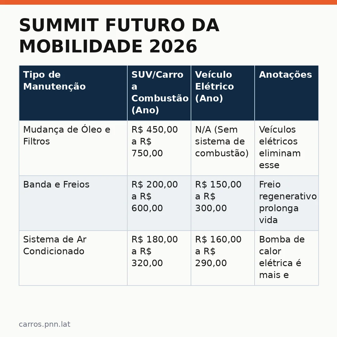 Infográfico - Summit Futuro da Mobilidade 2026: O que dizem os especialistas sobre a revolução dos automóveis internacionais carros el