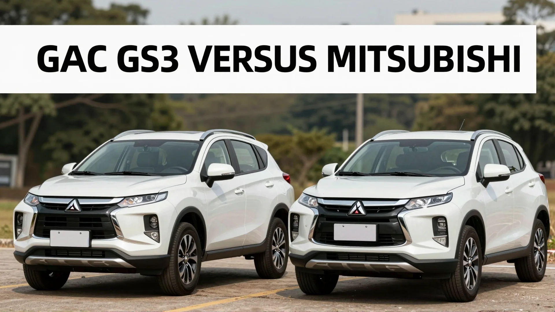 GAC GS3 versus Mitsubishi: duelo entre SUVs compactos no Brasil