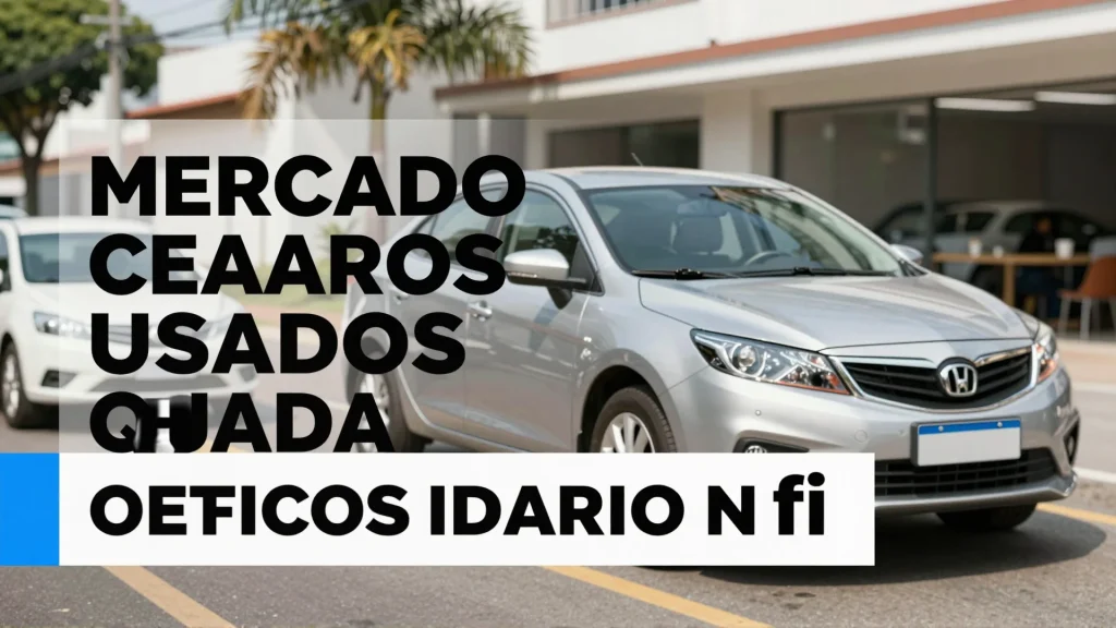 Mercado de carros usados em queda oportunidades reais no fim do ano