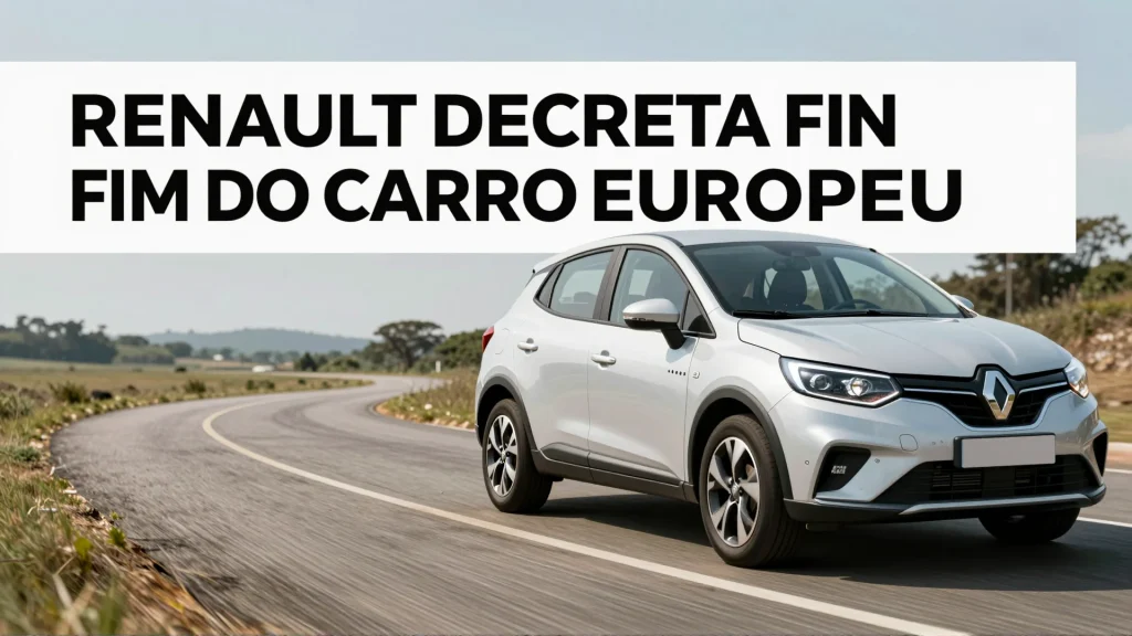 Renault decreta fim do carro europeu e muda foco para o Brasil O que isso signif