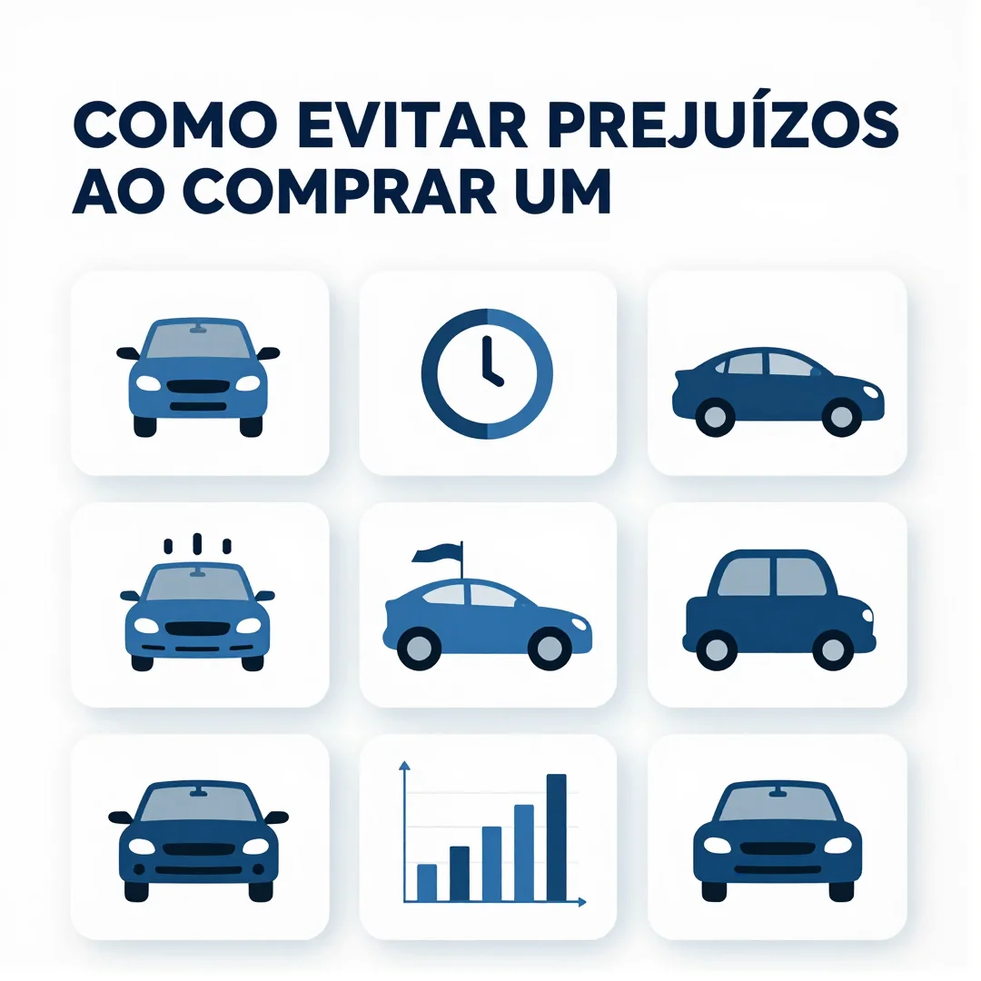 Infográfico - Como Evitar Prejuízos ao Comprar um Carro Seminovo com Sinistro Oculto