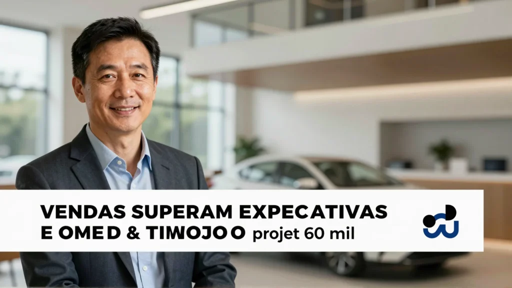 Vendas superam expectativas e Omoda  Jaecoo projetam 60 mil veculos em 2026