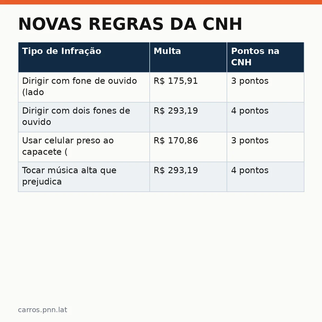 Infográfico - Novas regras da CNH: o que muda para quem dirige veículos importados no Brasil