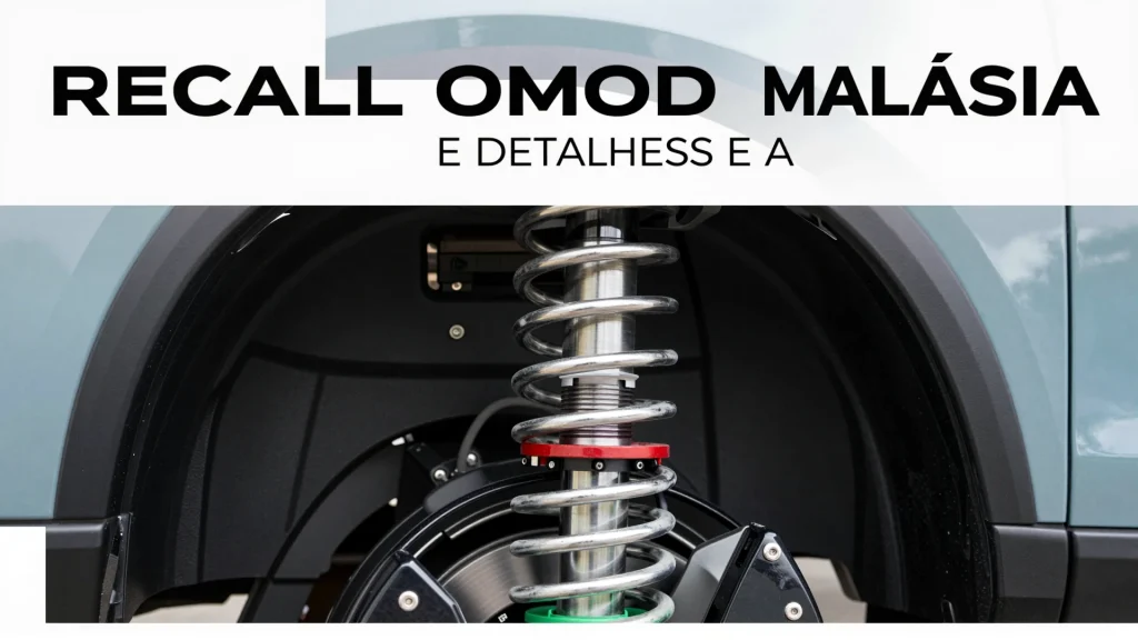 Recall Omoda Malsia detalhes e a segurana na suspenso traseira do SUV