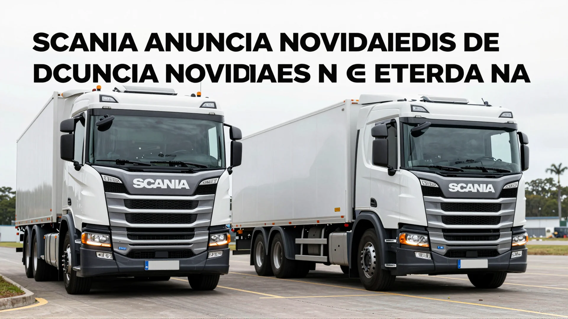 Scania anuncia novidades de entrada na Fenatran: o que esperar das novas utilitárias