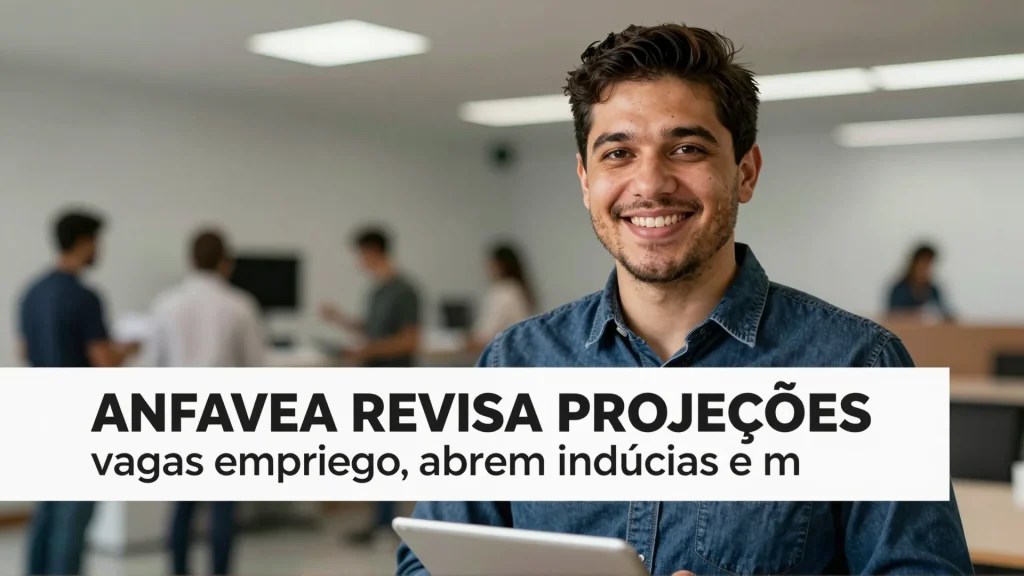 Anfavea revisa projees vagas emprego abrem indstrias e mercado se fortalece