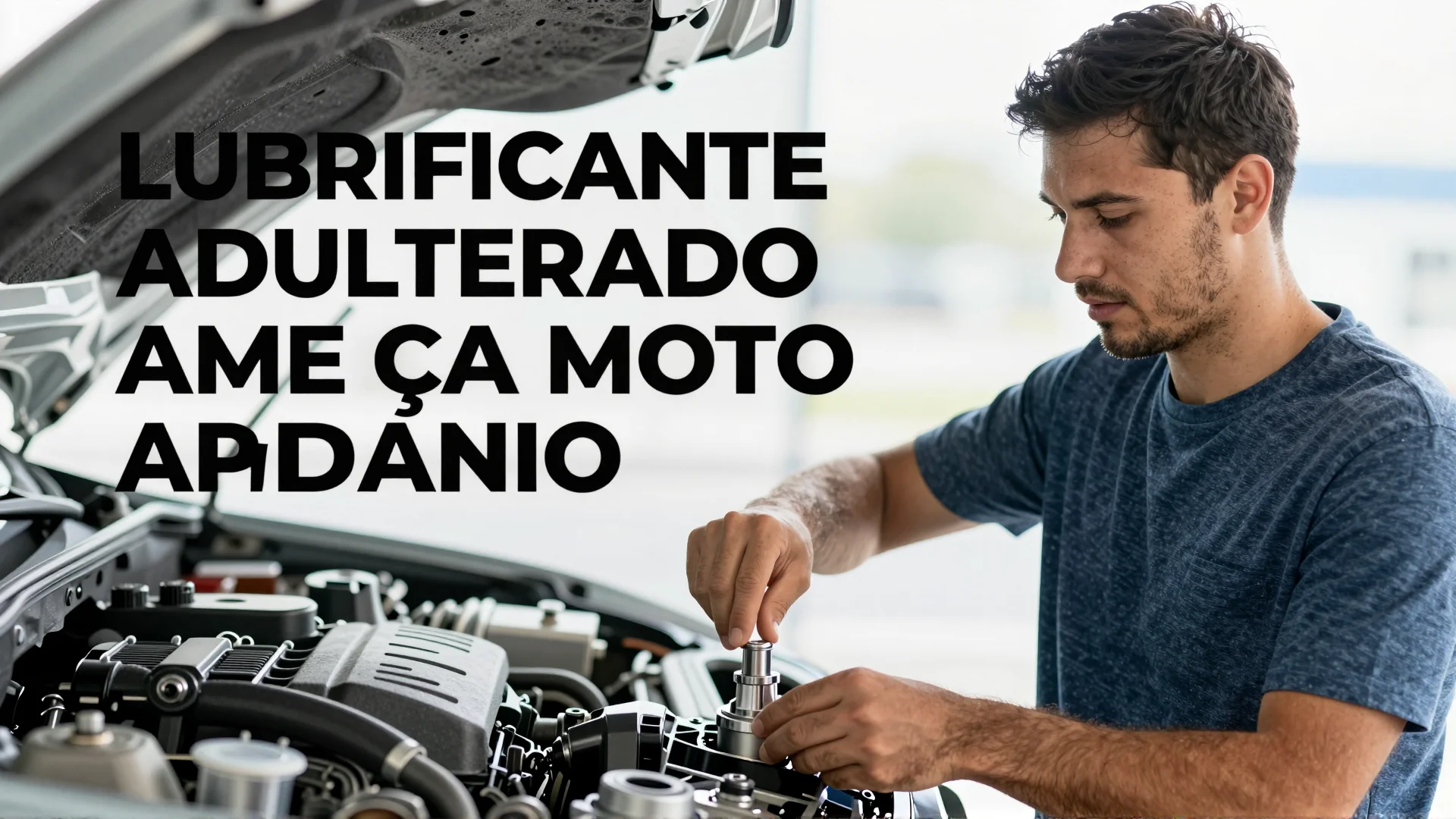 Lubrificante adulterado ameaça motor: O perigo silencioso nos veículos importados