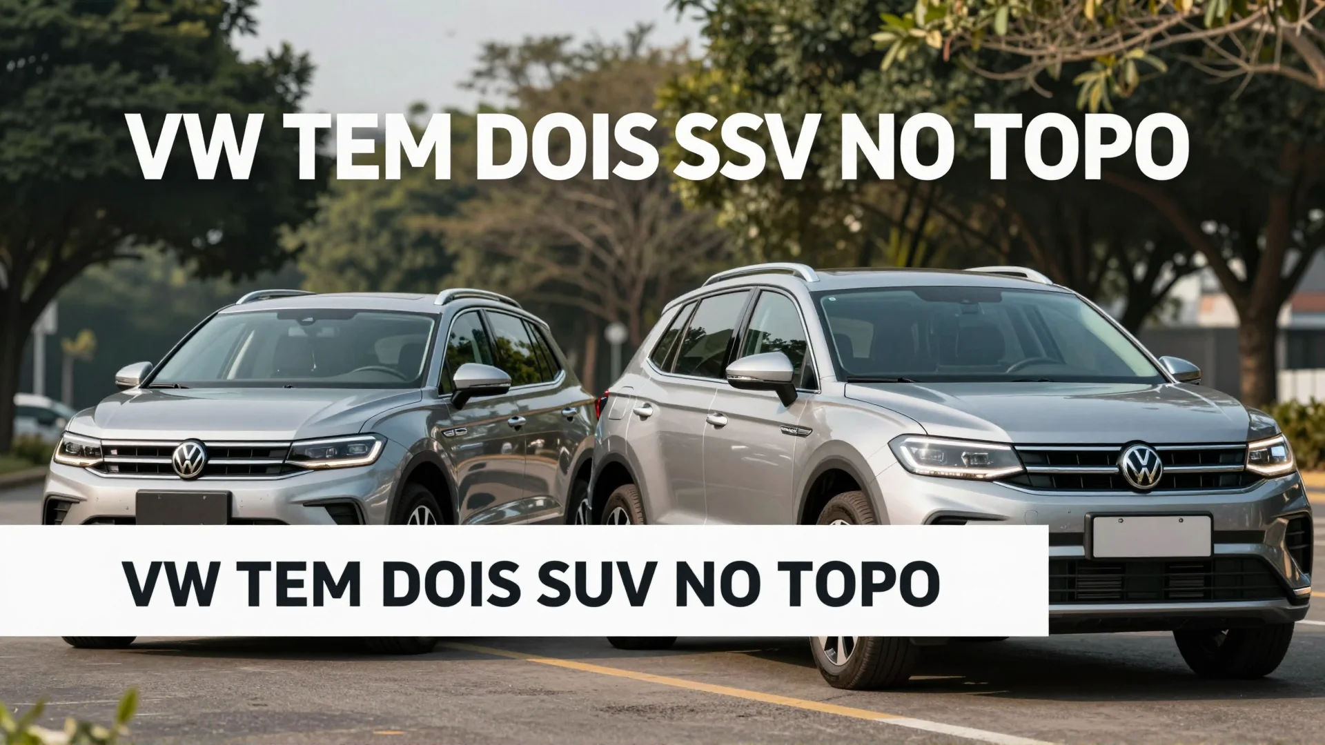VW tem dois SUV no topo e redefine o mercado automotivo brasileiro