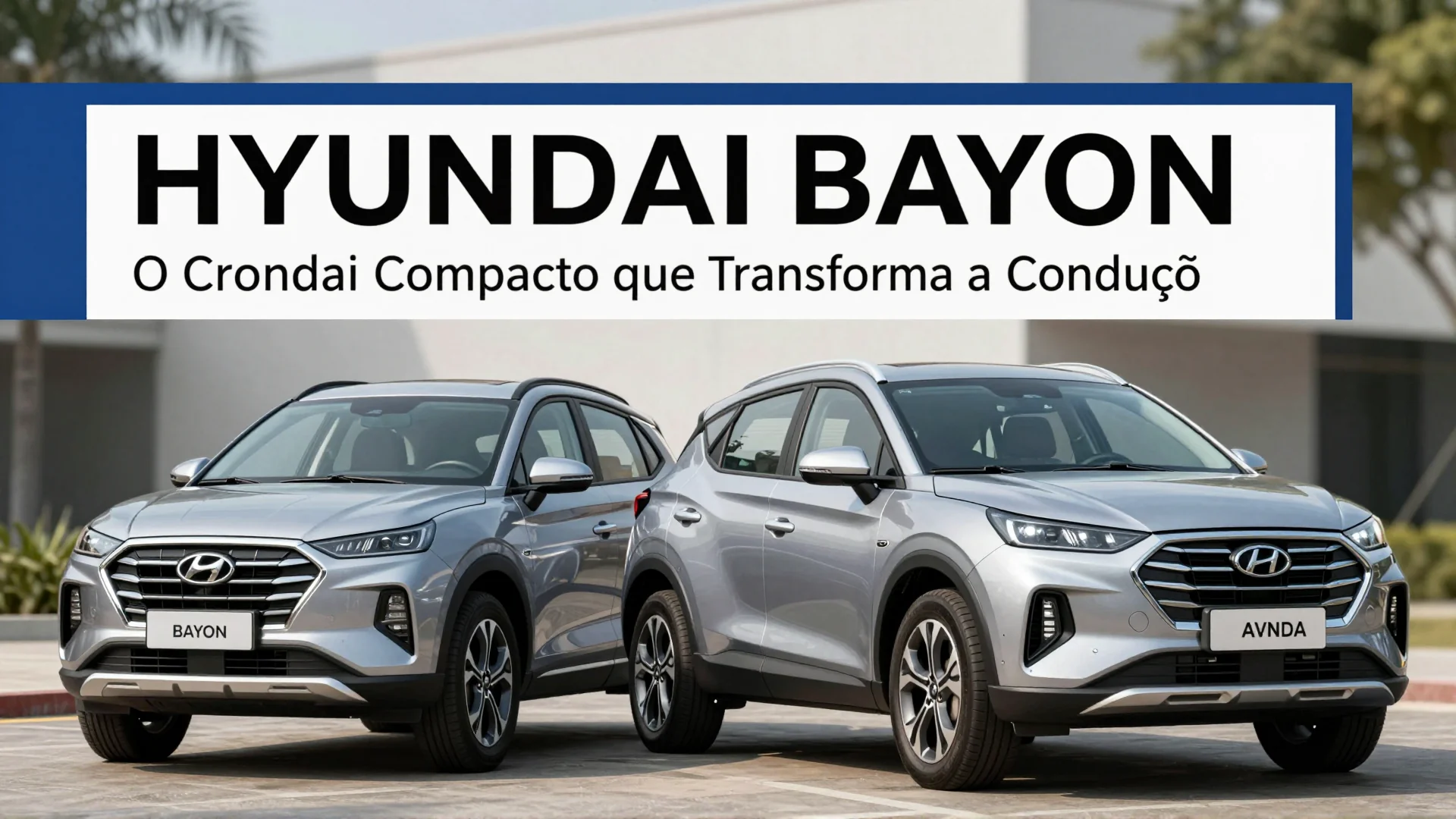 Hyundai Bayon: O Crossover Compacto que Transforma a Condução Urbana no Brasil