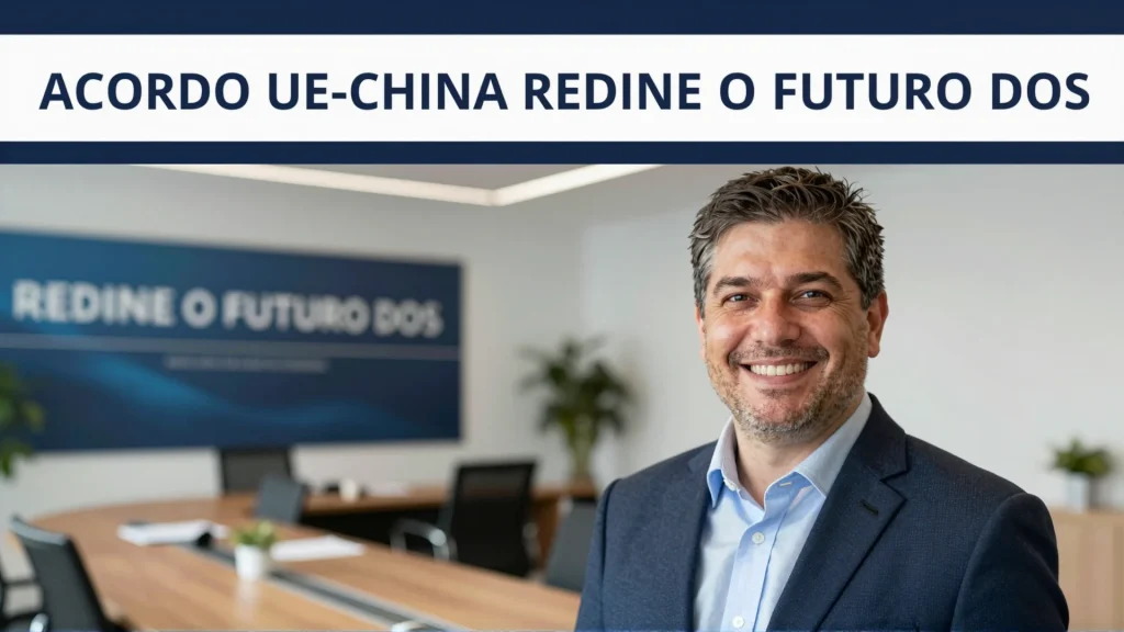 Acordo UEChina redefine o futuro dos automveis internacionais carros eltricos