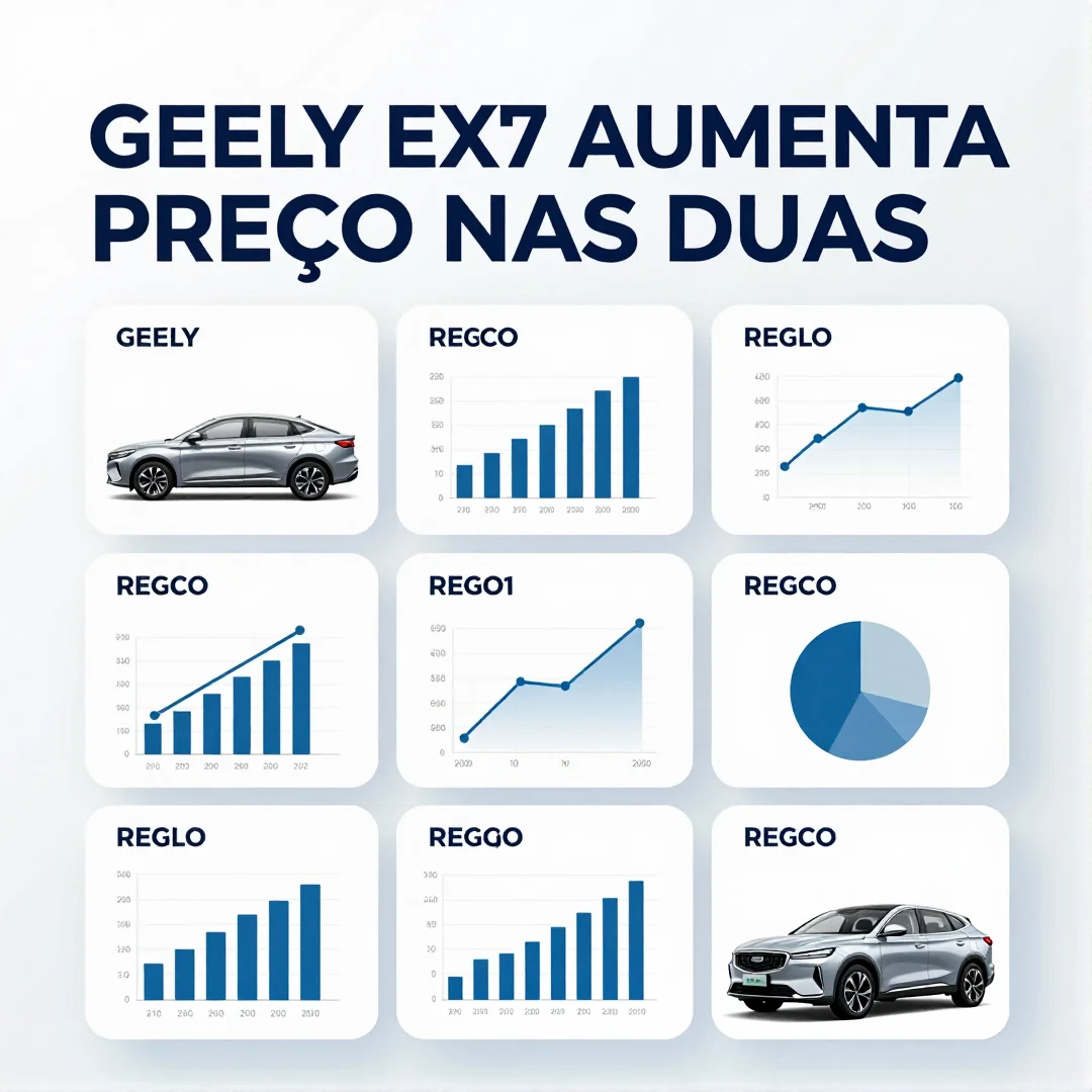 Infográfico - Geely EX2 aumenta preço nas duas versões: veja os novos valores e o que mudou