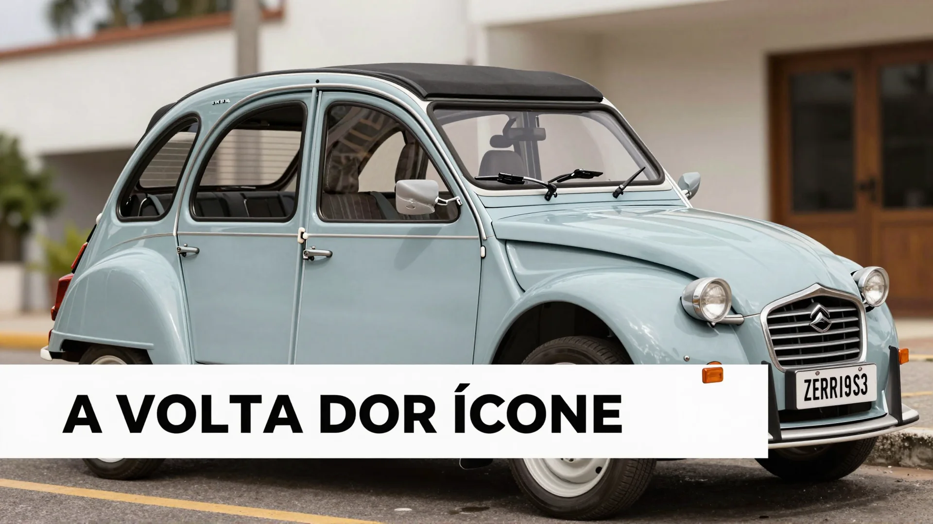 A Volta do Ícone: Novo Citroën 2CV Elétrico Conquista o Brasil com Sustentabilidade