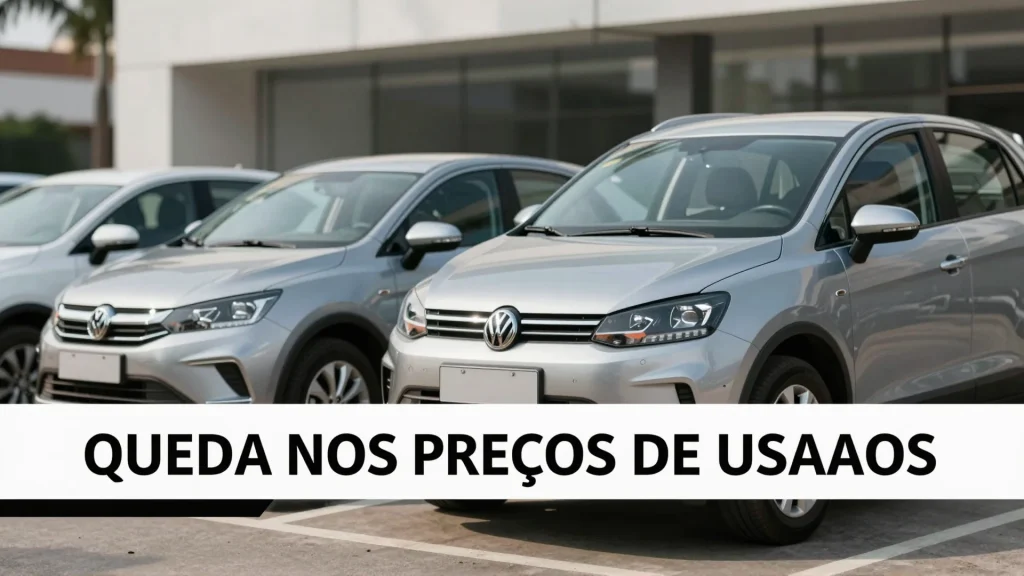Queda nos Preos de Usados Retorno de Leasing e Carros Eltricos Baixo Custo