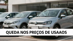 Queda nos Preos de Usados Retorno de Leasing e Carros Eltricos Baixo Custo