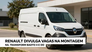 Renault divulga vagas na montagem do Master transformado de fbrica oportunidades