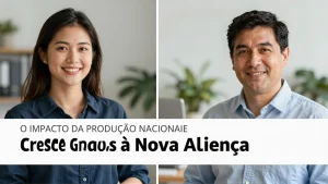 O Impacto da Produo Nacional Cresce Graas  Nova Aliana com a China