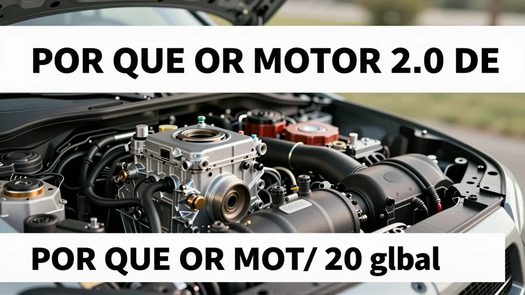 Por que o motor 20 de 4 cilindros se tornou o padro global da indstria