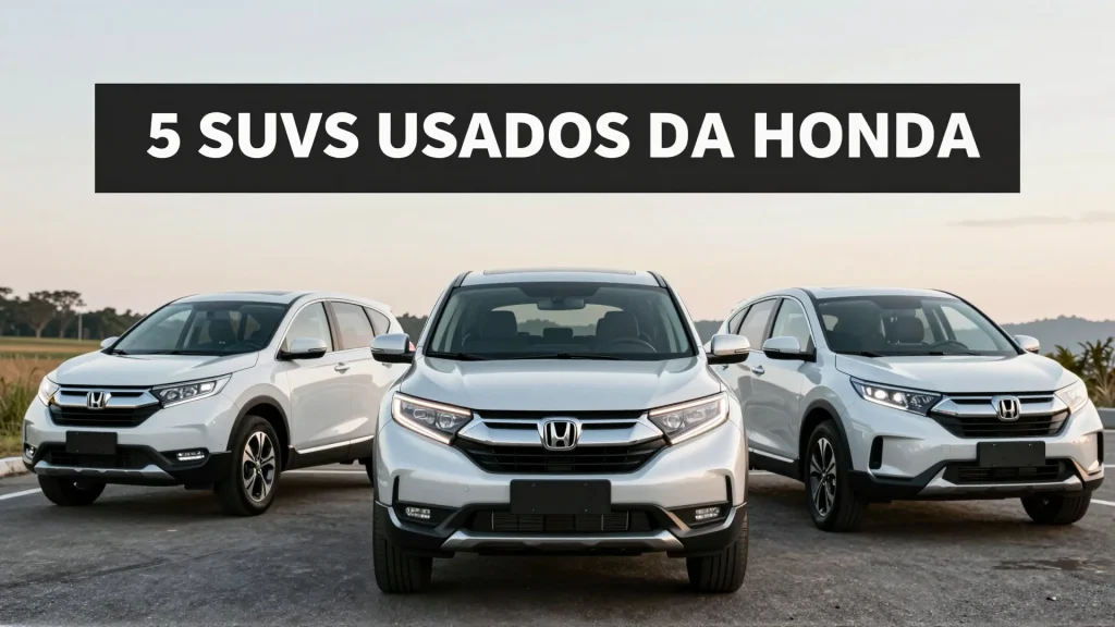 5 SUVs Usados da Honda Alternativas Prticas no Mercado de Automveis Internaciona